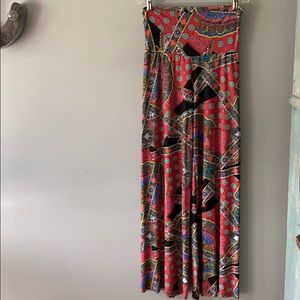 Palazzo pant M slinky no wrinkle hippie bohemian
